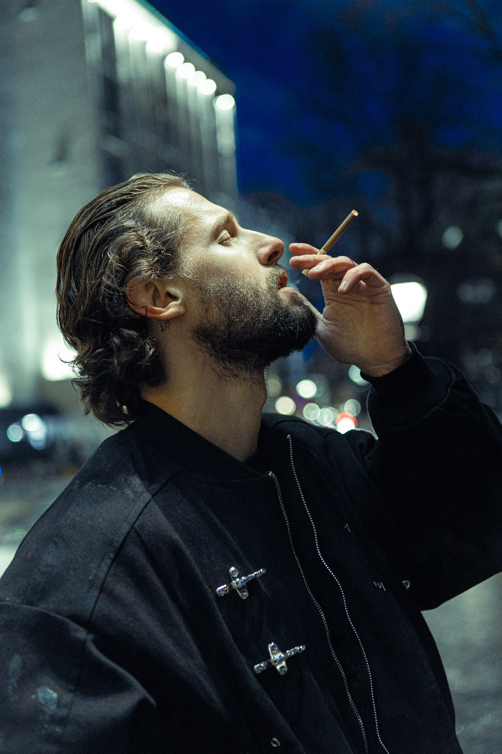 Мужская уличная фотосессия. Фотограф Москва арт- ню, портрет, fine art