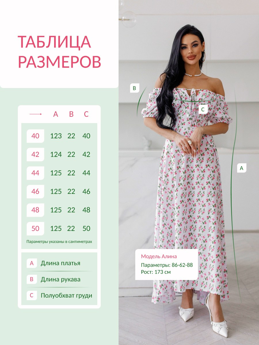 Размерная сетка. Дизайн для маркетплейсов • Наталья Верютина