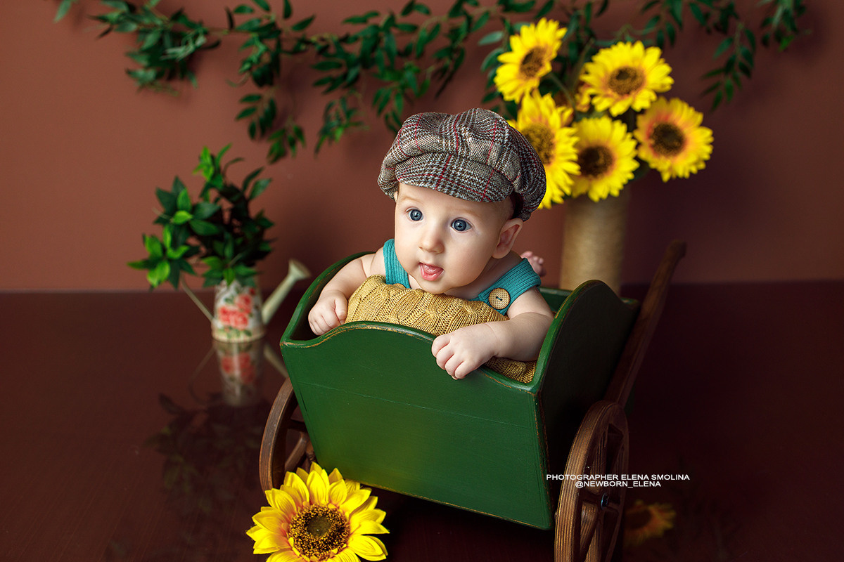 Малыши 3-12 месяцев. Фотограф новорожденных в Чебоксарах Елена Смолина