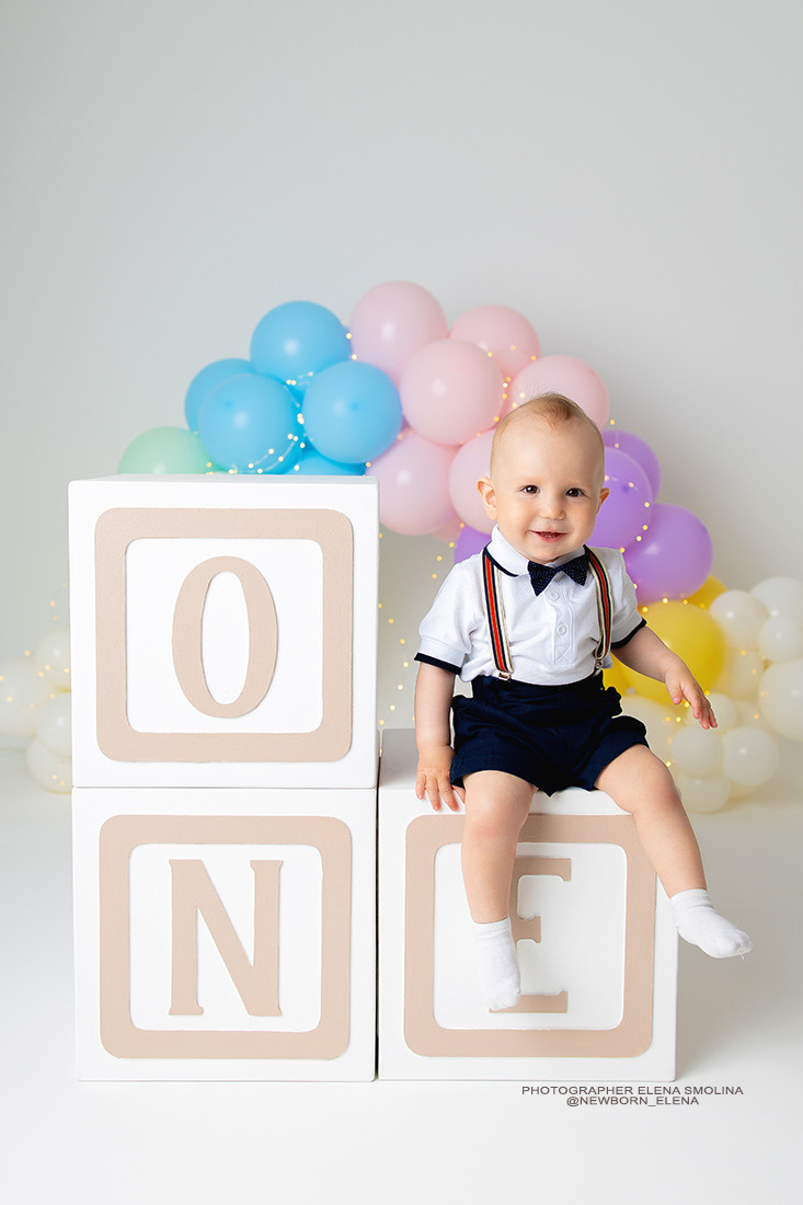Мой первый тортик. Фотограф новорожденных в Чебоксарах Елена Смолина