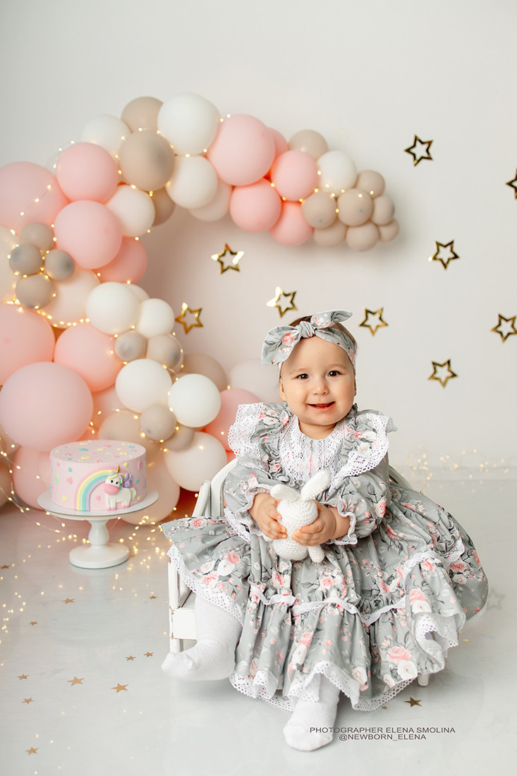 Мой первый тортик. Фотограф новорожденных в Чебоксарах Елена Смолина
