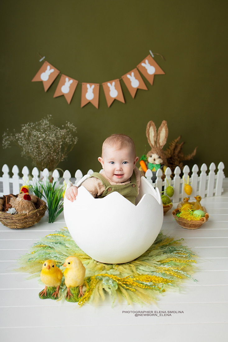 Пасхальная фотосессия. Фотограф новорожденных в Чебоксарах Елена Смолина