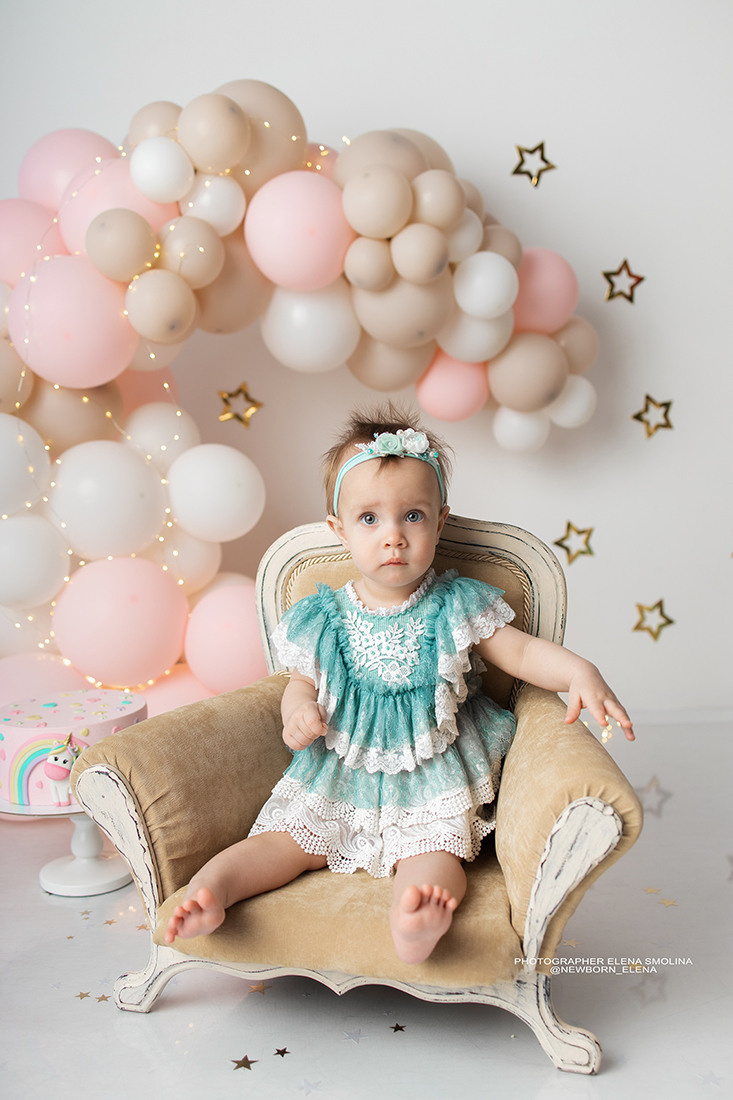 Мой первый тортик. Фотограф новорожденных в Чебоксарах Елена Смолина