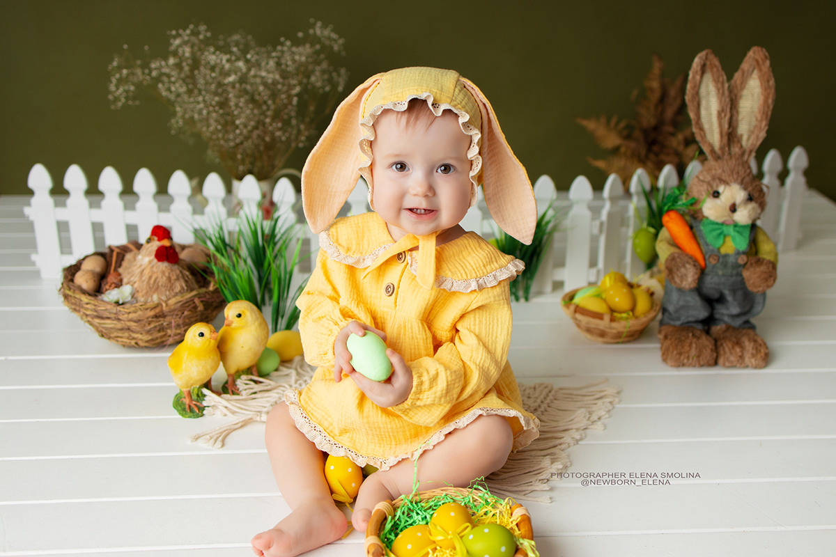 Пасхальная фотосессия. Фотограф новорожденных в Чебоксарах Елена Смолина