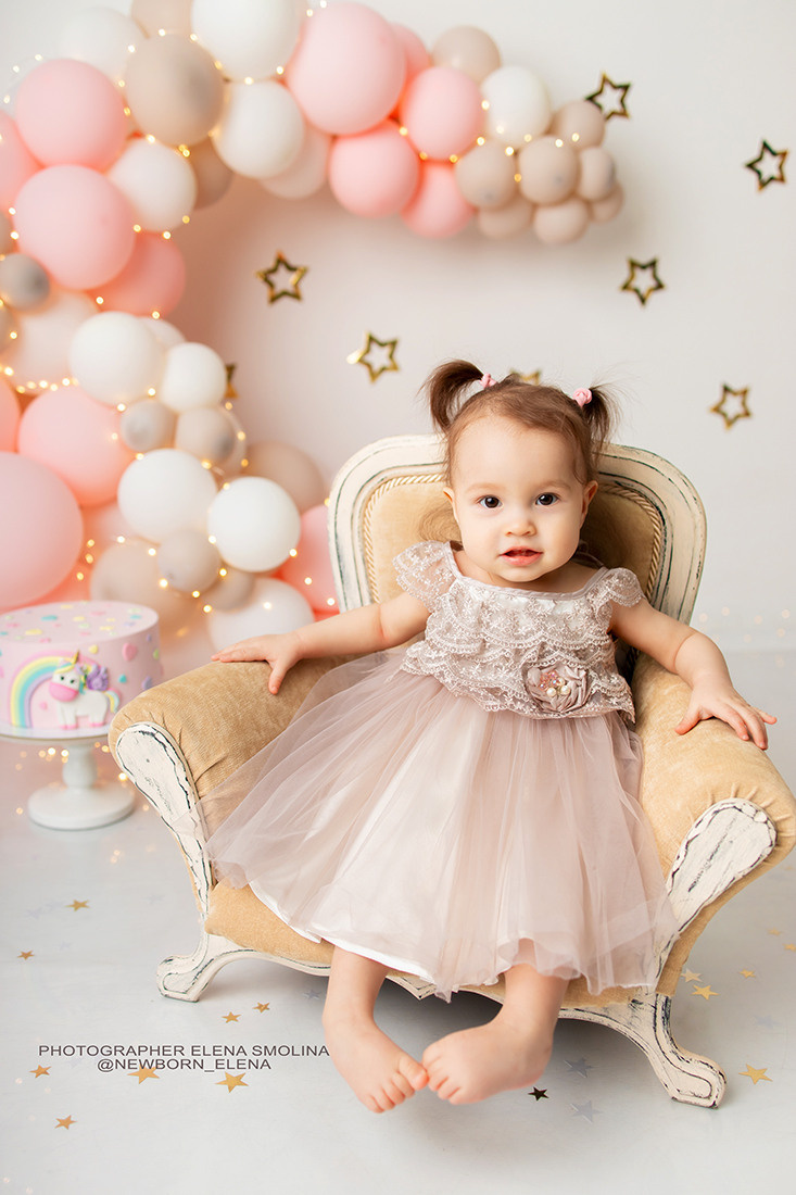 Мой первый тортик. Фотограф новорожденных в Чебоксарах Елена Смолина