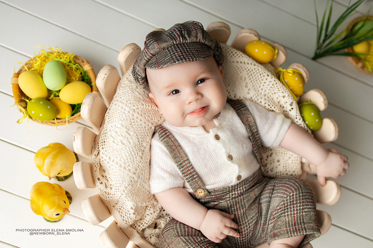 Пасхальная фотосессия. Фотограф новорожденных в Чебоксарах Елена Смолина