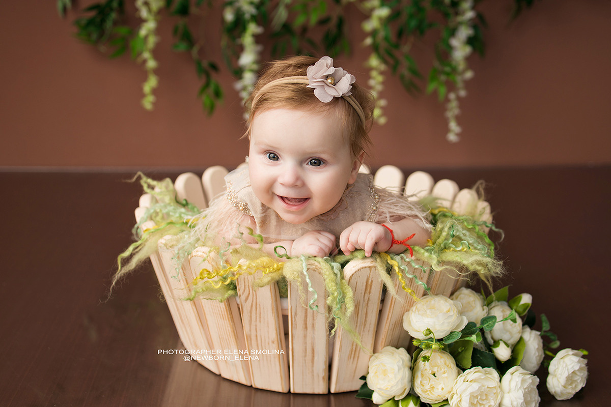 Малыши 3-12 месяцев. Фотограф новорожденных в Чебоксарах Елена Смолина