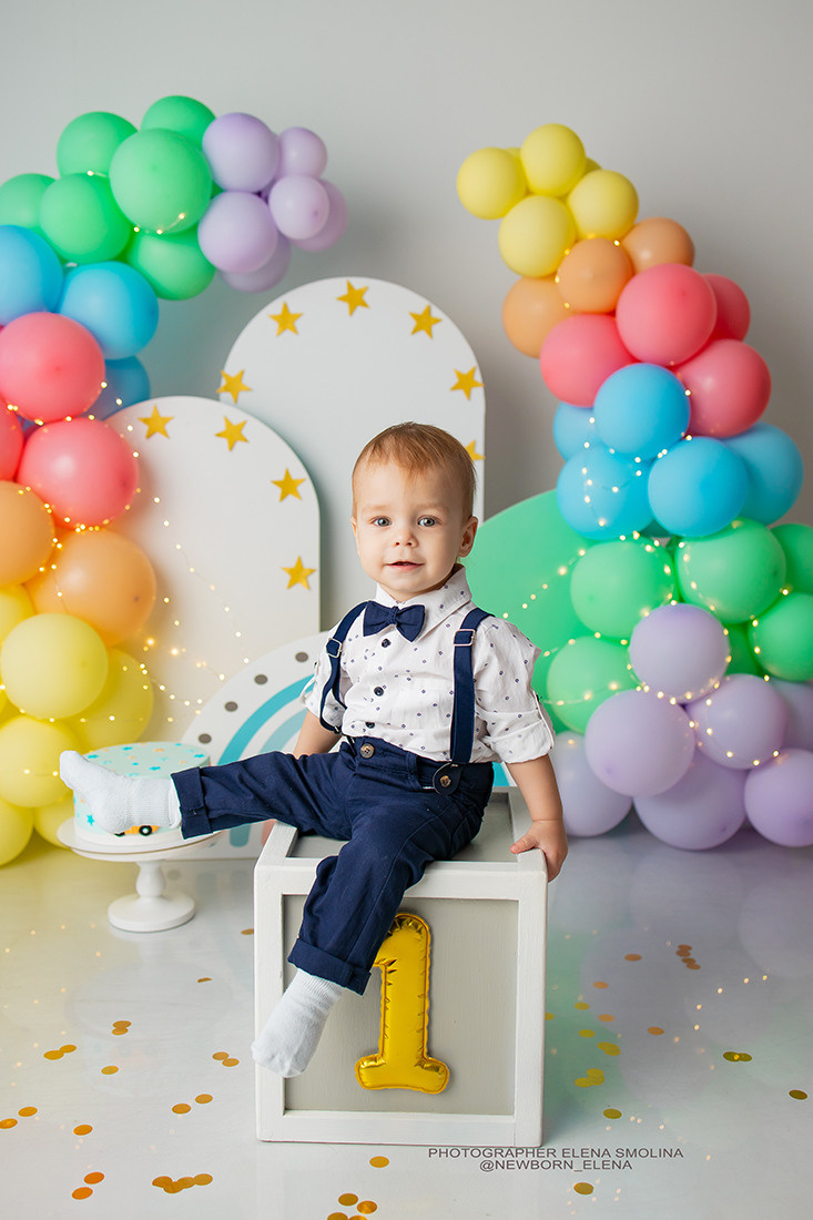 Мой первый тортик. Фотограф новорожденных в Чебоксарах Елена Смолина