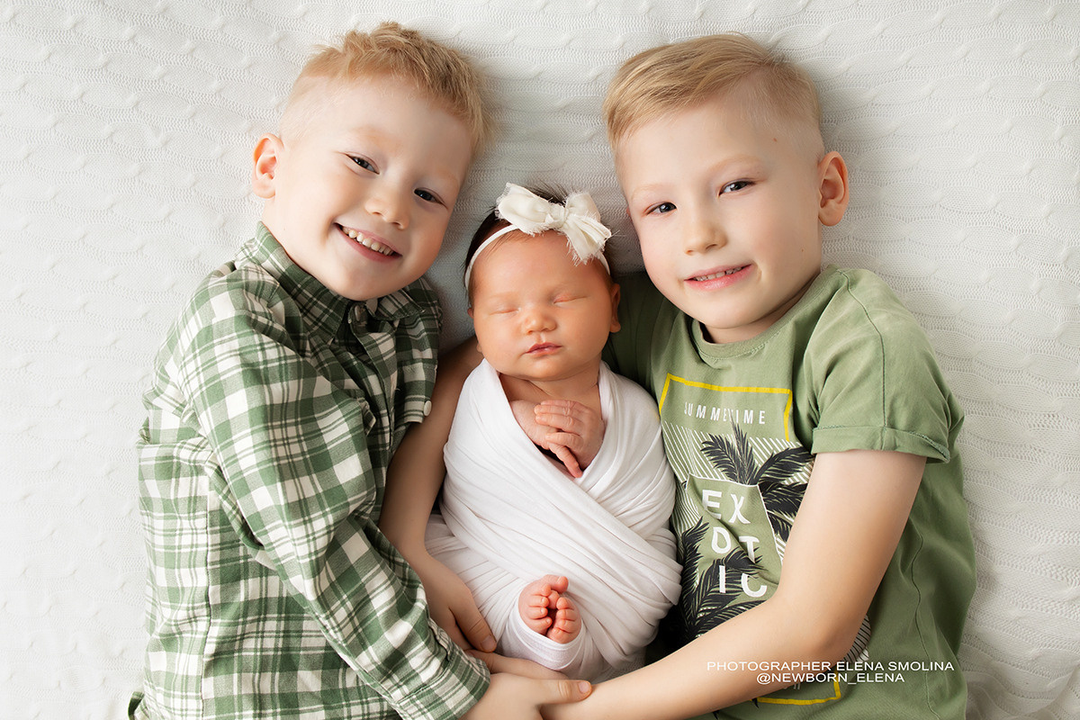 Новорожденные. Фотограф новорожденных в Чебоксарах Елена Смолина
