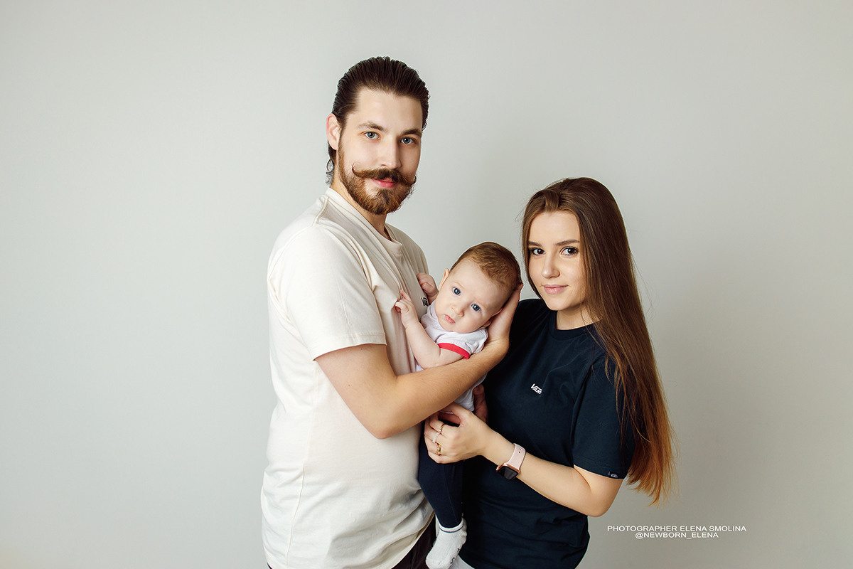 Малыши 3-12 месяцев. Фотограф новорожденных в Чебоксарах Елена Смолина