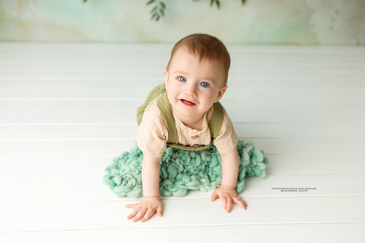Малыши 3-12 месяцев. Фотограф новорожденных в Чебоксарах Елена Смолина