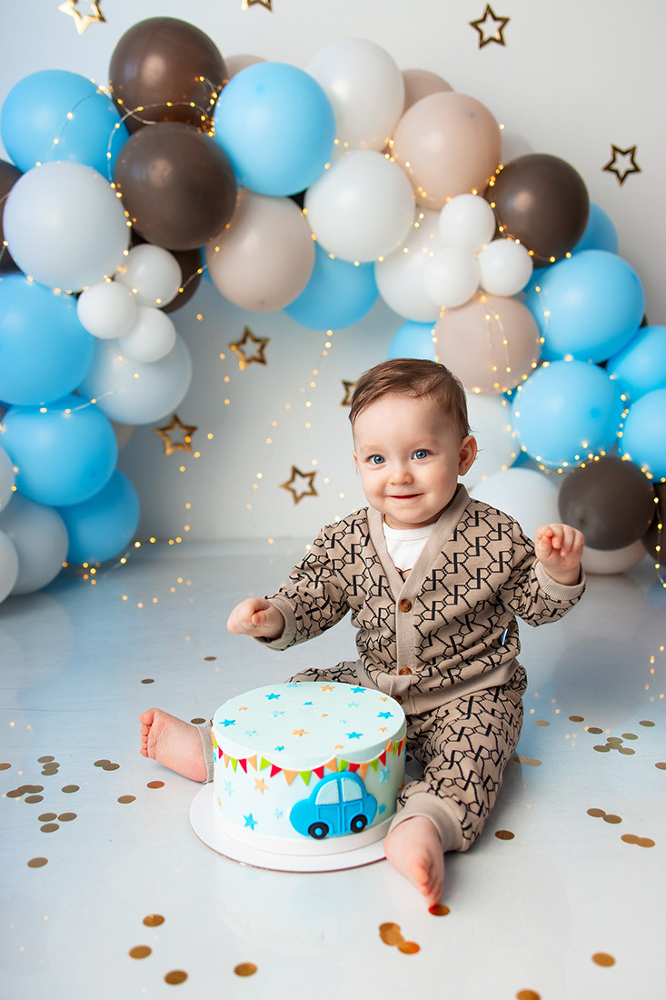 Мой первый тортик. Фотограф новорожденных в Чебоксарах Елена Смолина