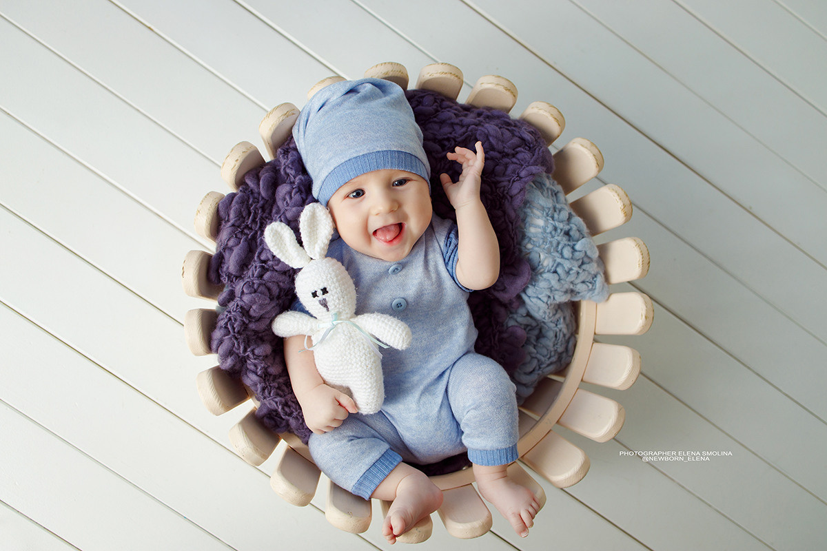 Малыши 3-12 месяцев. Фотограф новорожденных в Чебоксарах Елена Смолина