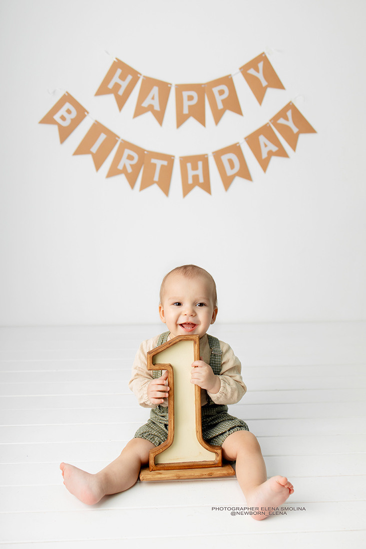 Мой первый тортик. Фотограф новорожденных в Чебоксарах Елена Смолина