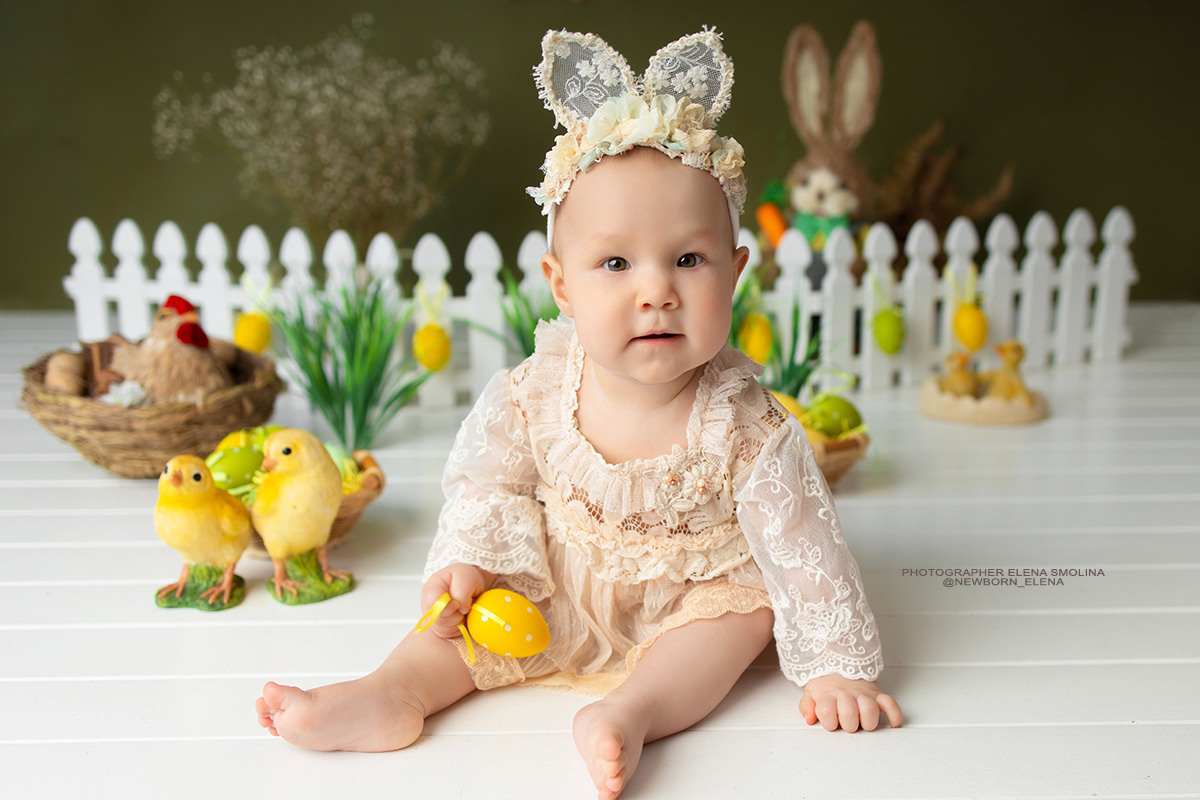 Пасхальная фотосессия. Фотограф новорожденных в Чебоксарах Елена Смолина