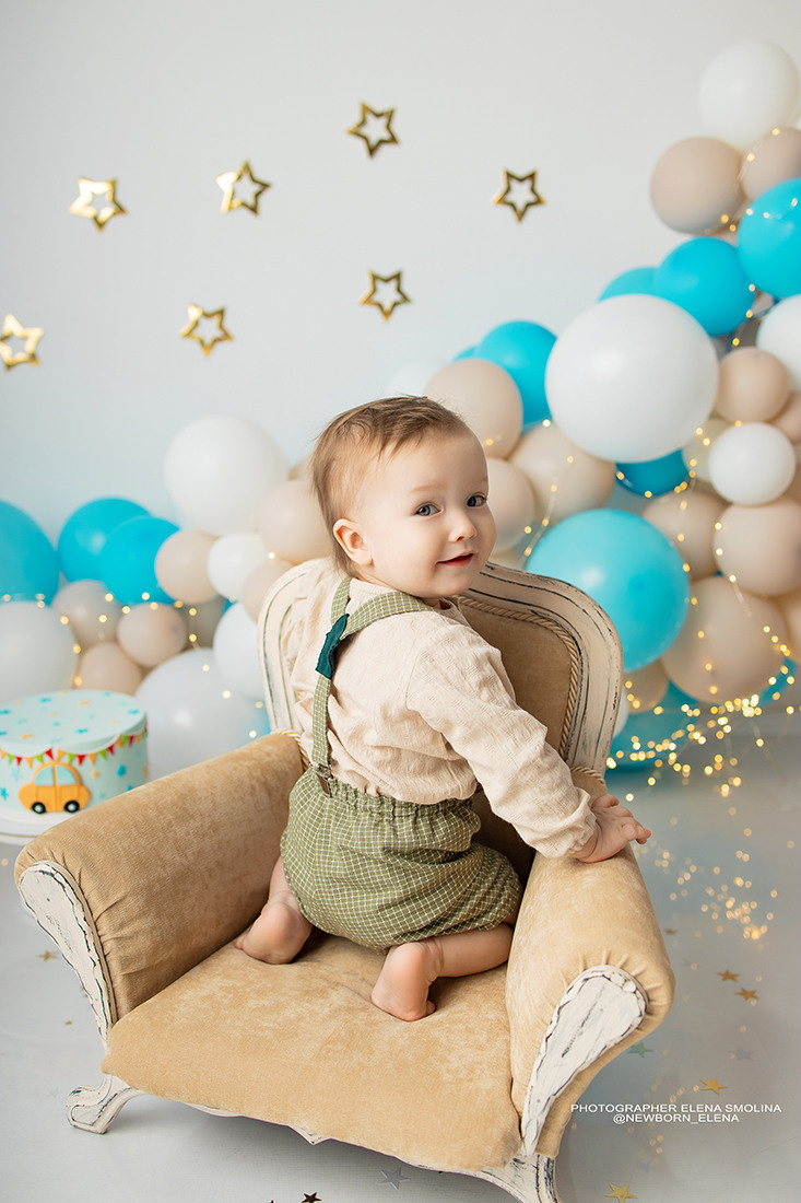 Мой первый тортик. Фотограф новорожденных в Чебоксарах Елена Смолина