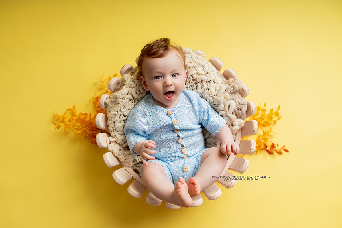 Малыши 3-12 месяцев. Фотограф новорожденных в Чебоксарах Елена Смолина