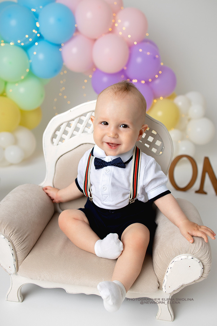 Мой первый тортик. Фотограф новорожденных в Чебоксарах Елена Смолина