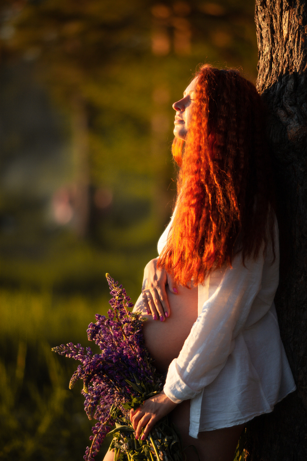 Беременность Юли. Фотограф Сергиев Посад Москва Хованская Екатерина