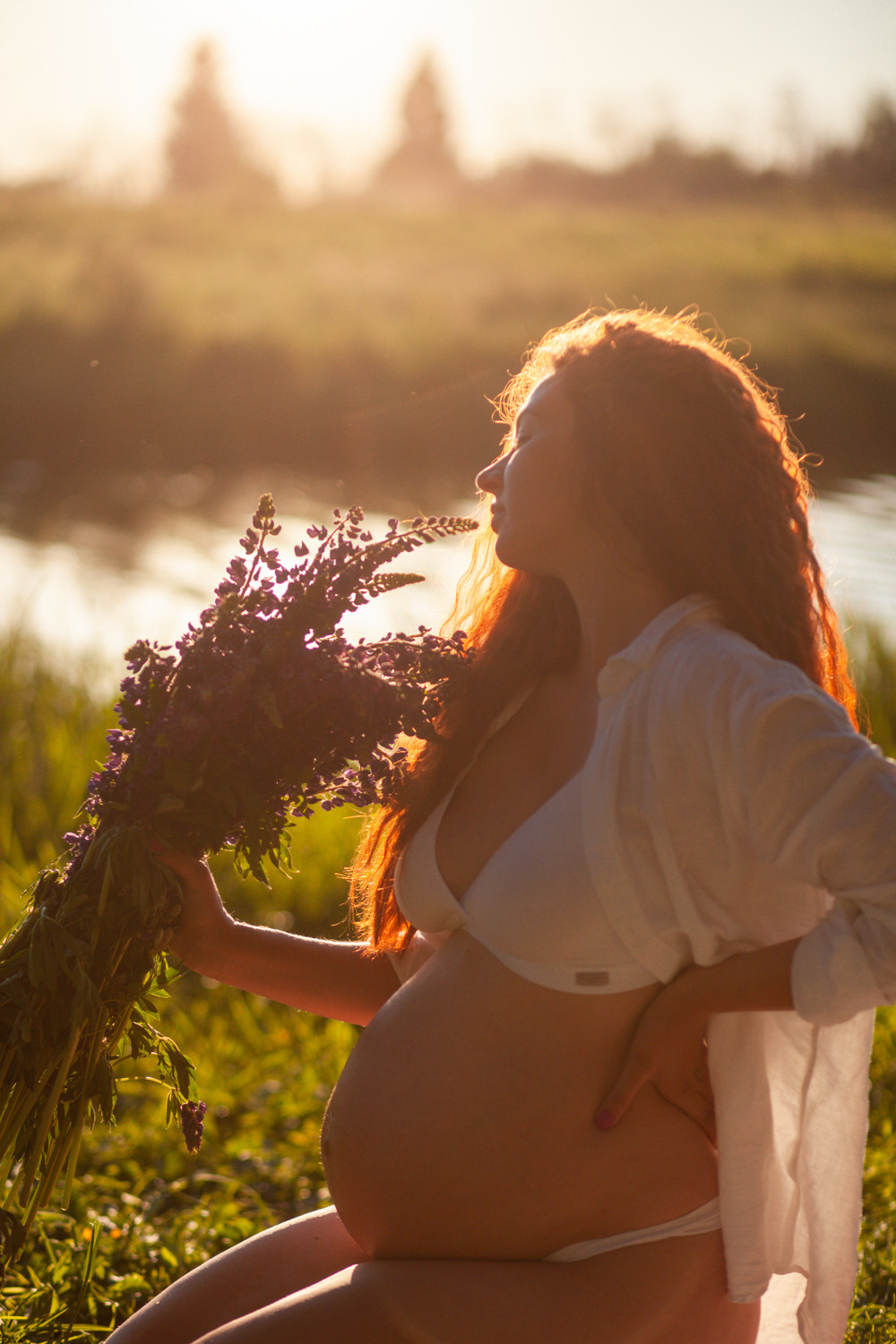 Беременность Юли. Фотограф Сергиев Посад Москва Хованская Екатерина