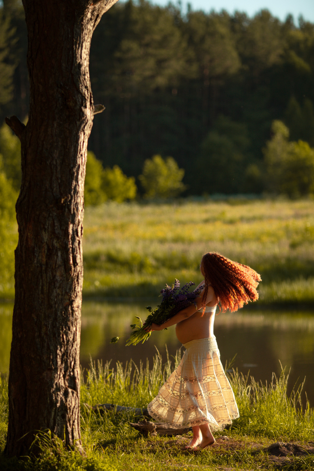 Беременность Юли. Фотограф Сергиев Посад Москва Хованская Екатерина