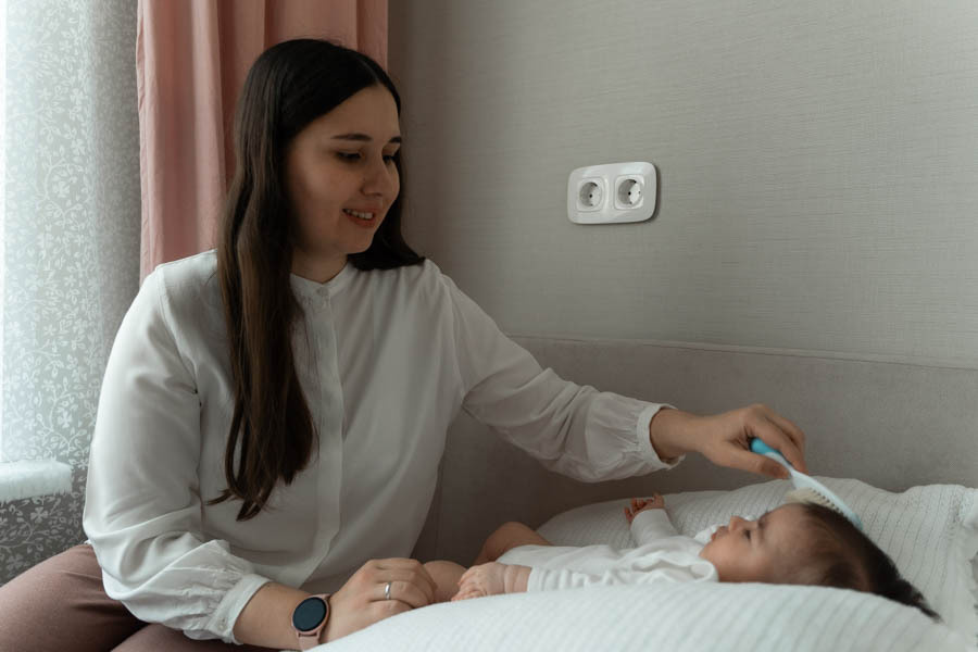 04.12.2021_Даша дома ❤️. Фотографы на роды в Москве. Фото и видео родов. Фотопроект «Продолжение рода»