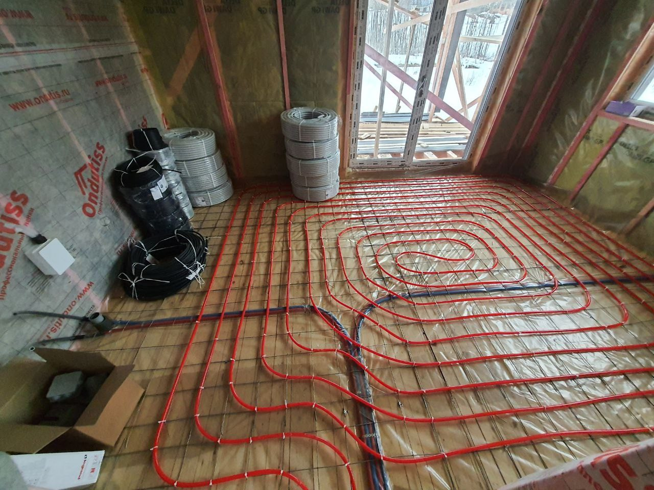 Тёплый пол. Первая Инженерная СПб