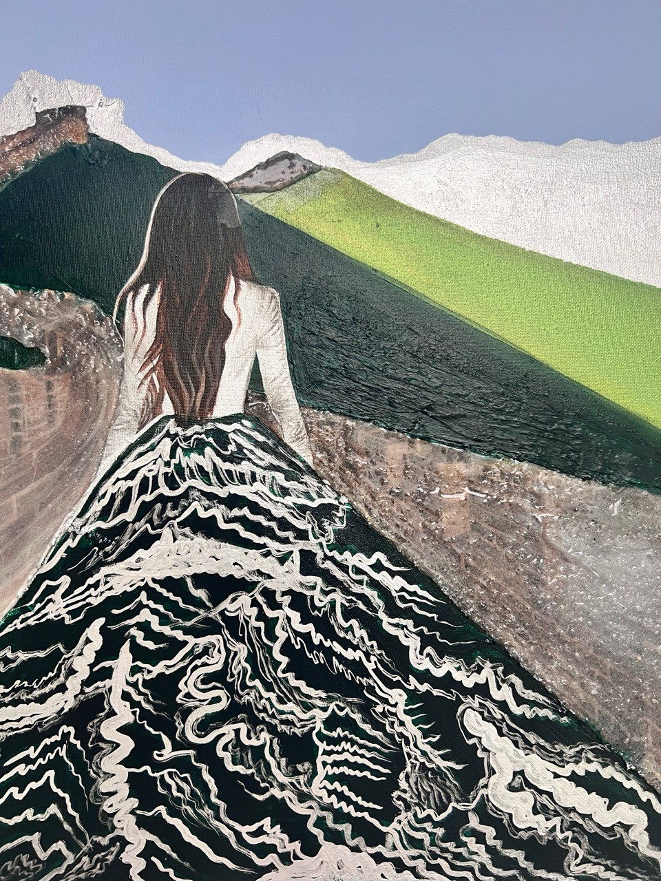 Серия «Волшебница Изумрудного Востока». Картины пейзаж