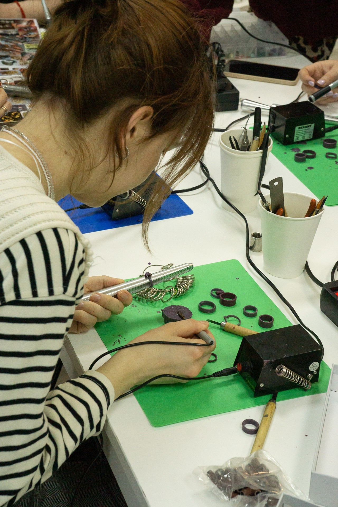 Мастер класс по изготовлению колец из серебра. Фотограф в Екатеринбурге Яна Круташова