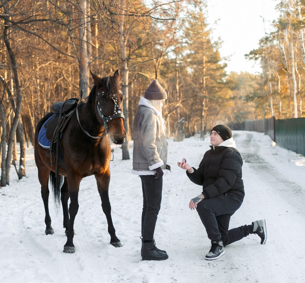 Фотосессии в Анкоре. Конные прогулки в клубе «Анкор» — Омск
