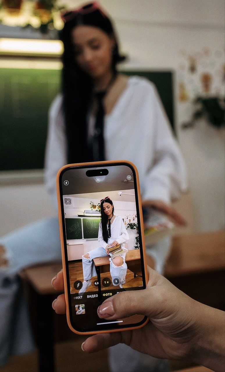 Снежа в школе. V I KA P H O T O