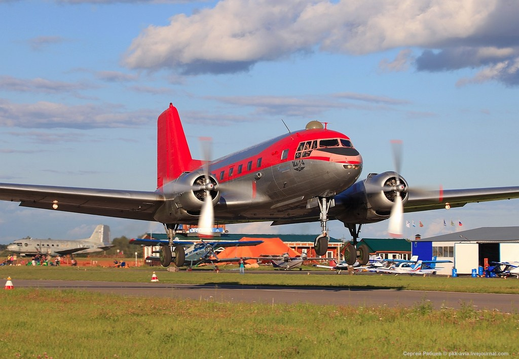 Ил-14, Ильюшин, самолёт, легенда поршневой авиации, самолёт 50-х годов. Авиационная техника для кино, рекламы и фотосессий