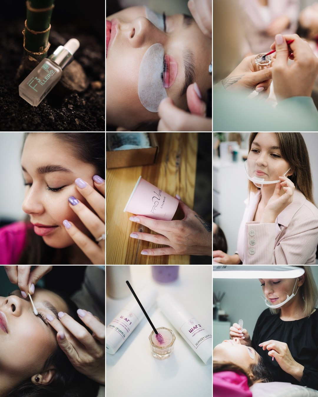 Съемка для студии ламинирования и окрашивания ресниц ProVзгляд