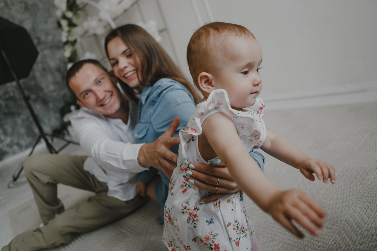 Семейная фотосессия Лена Дима и Аня. Семейный и свадебный фотограф в Нижнем Новгороде