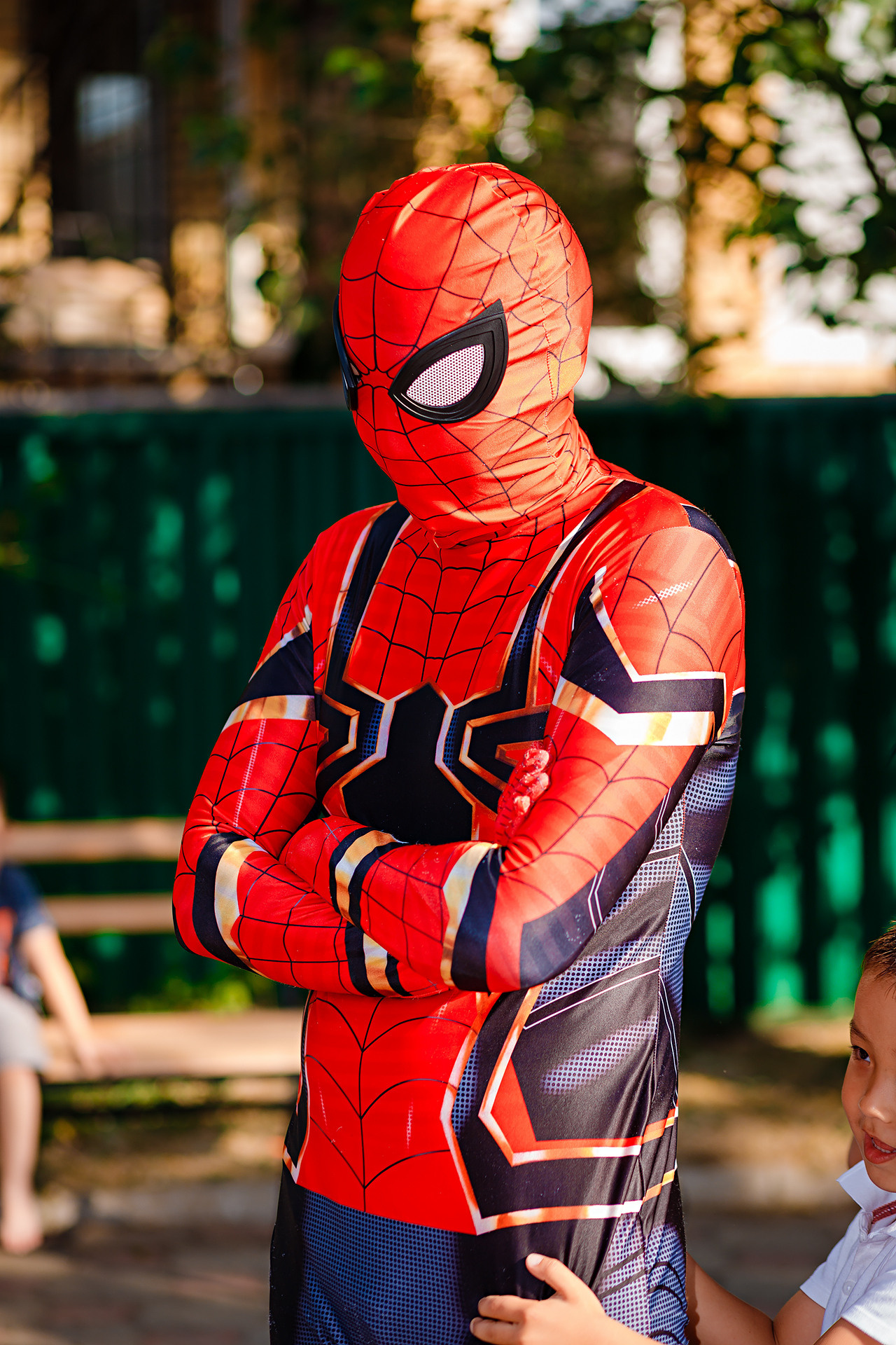 фотосессия на день рождении человек паук 