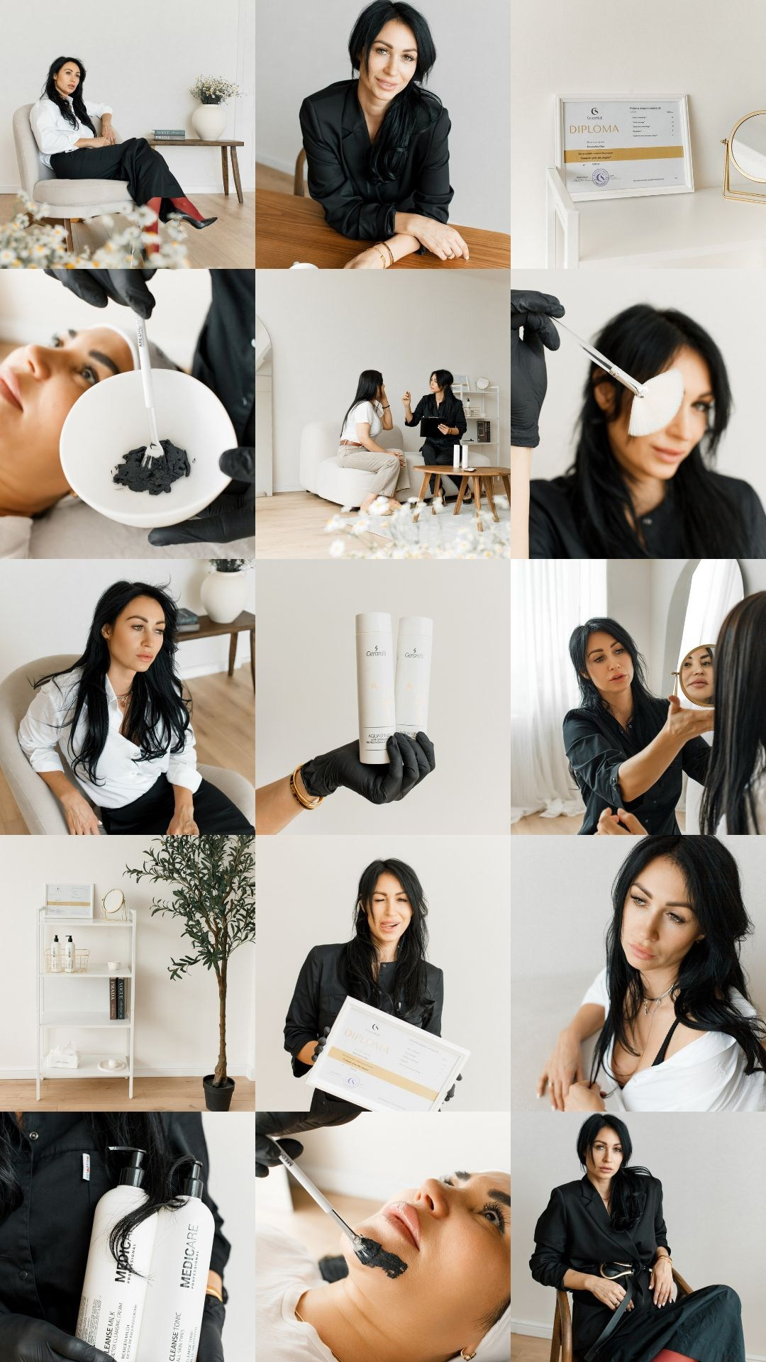 Контентная фотосессия для косметолога. КОНТЕНТ ФОТОГРАФ