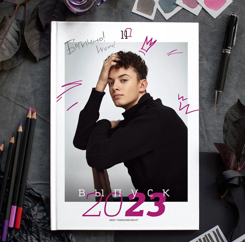 Фотоальбомы для старших классов выпускников. Выпускные фотоальбомы и папки для школ и садиков в Челябинске