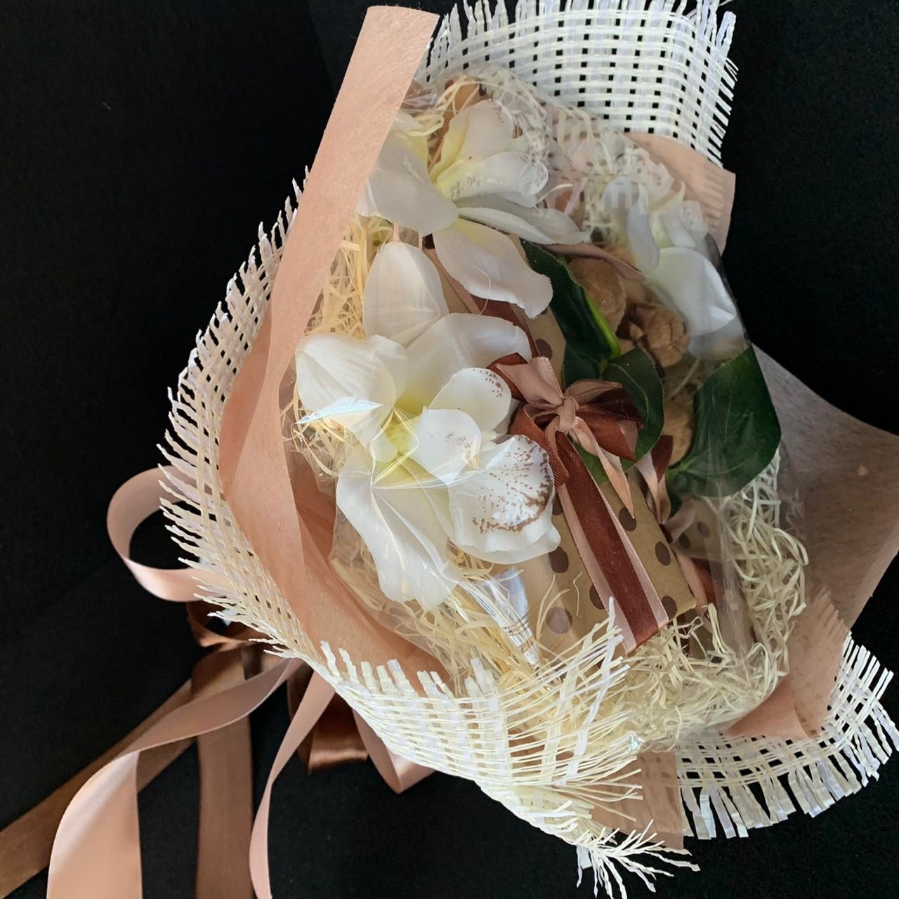 Букет «Мишка». Студия подарочных наборов «Владия»