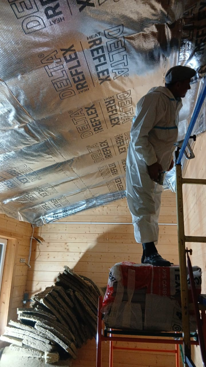 утепление кровли 