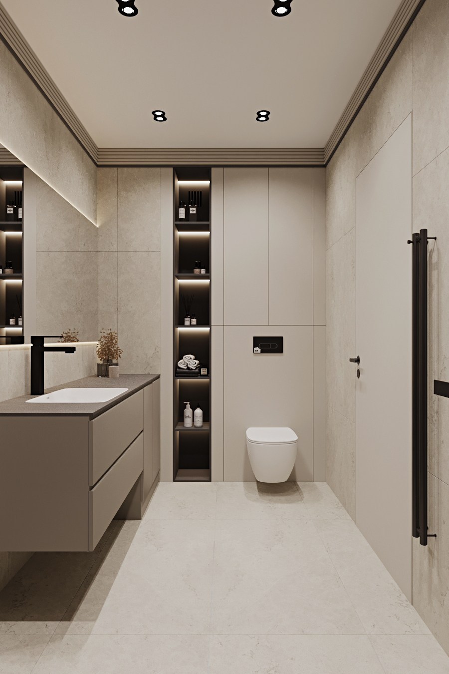 Квартира в ЖК Золотое сечение. Дизайнер интерьера Дарья Орлова