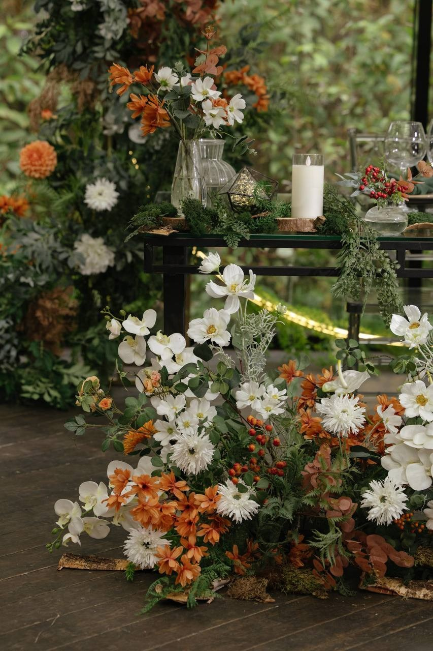 Осенний декор. Подрядчики и друзья сети свадебных площадок House for wedding