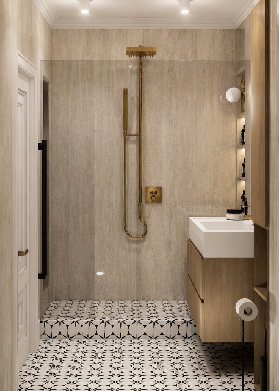 Project Zavidovo 70 m². Дизайнер интерьера