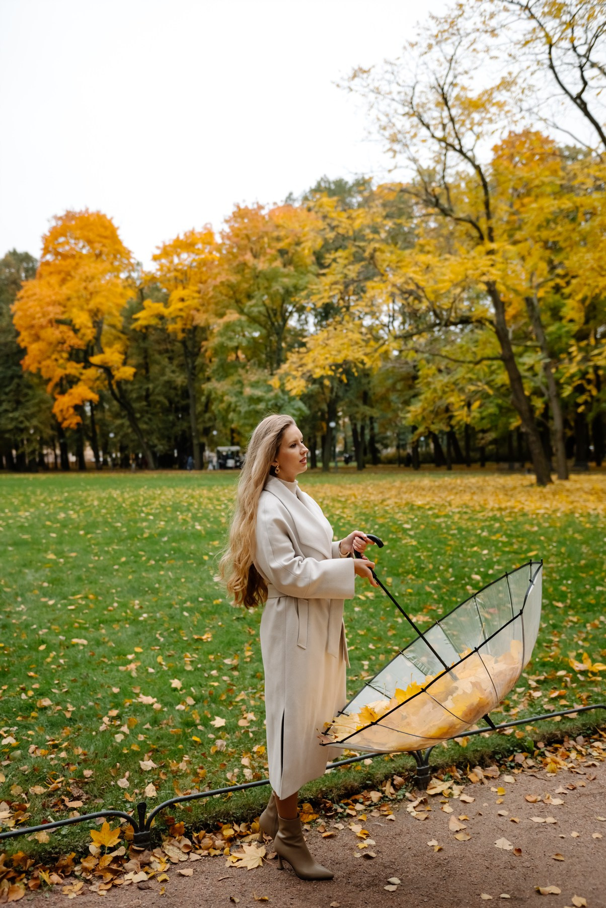 Осенняя фотосессия в Питере в Михайловском саду. Свадебный и сеейный фотограф в Санкт-Петербурге Елена Худякова