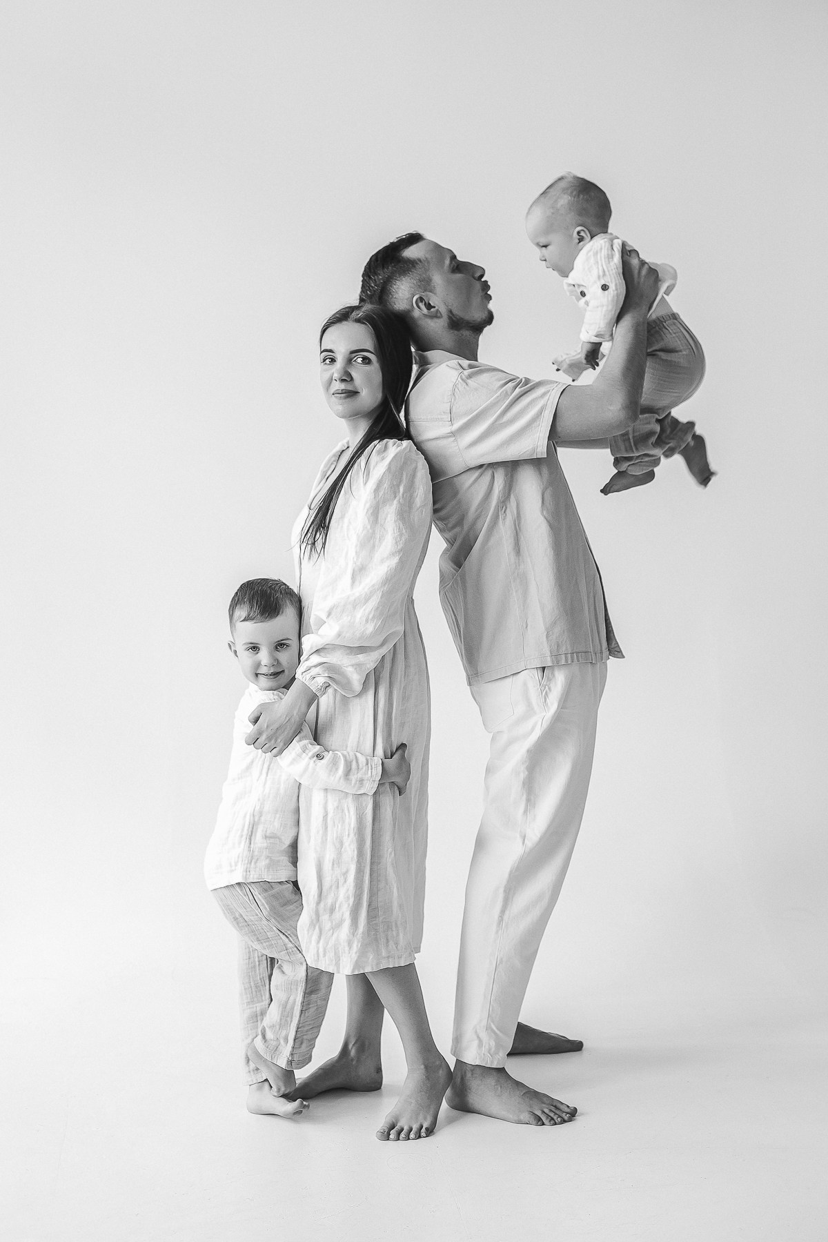 Семья, студия. Портретный и семейный фотограф в Минске