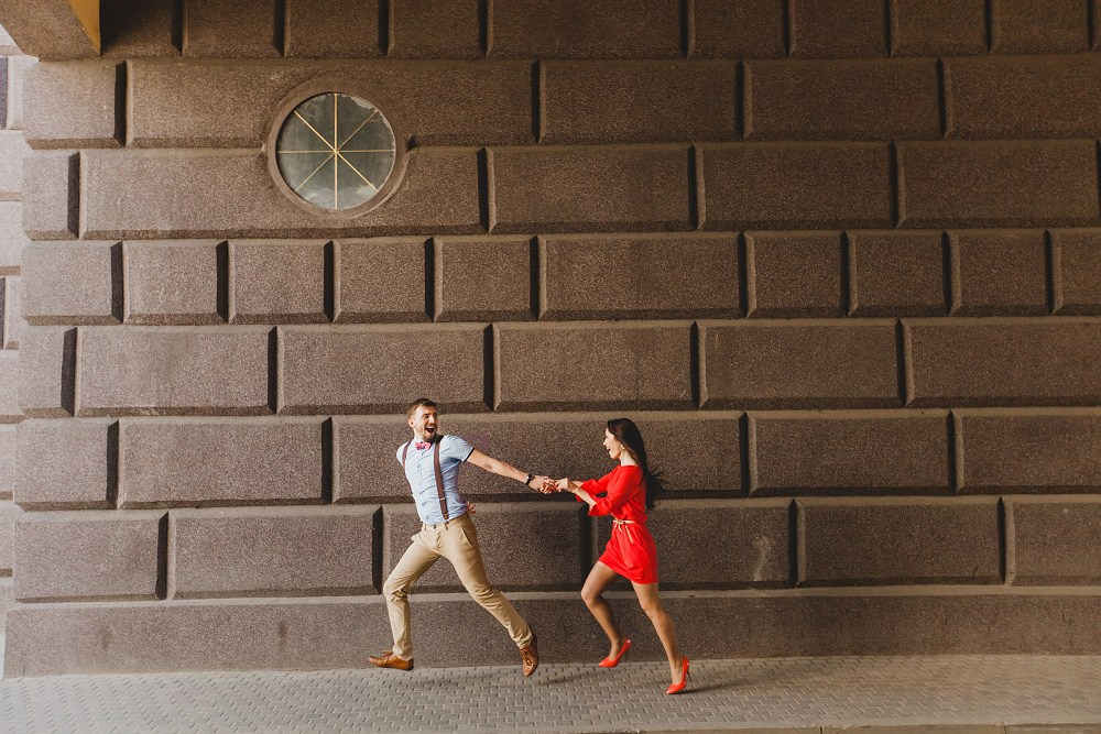 Катя и Виталик. Лавстори и свадебная прогулка. Фотограф в Варшаве Анна Розова