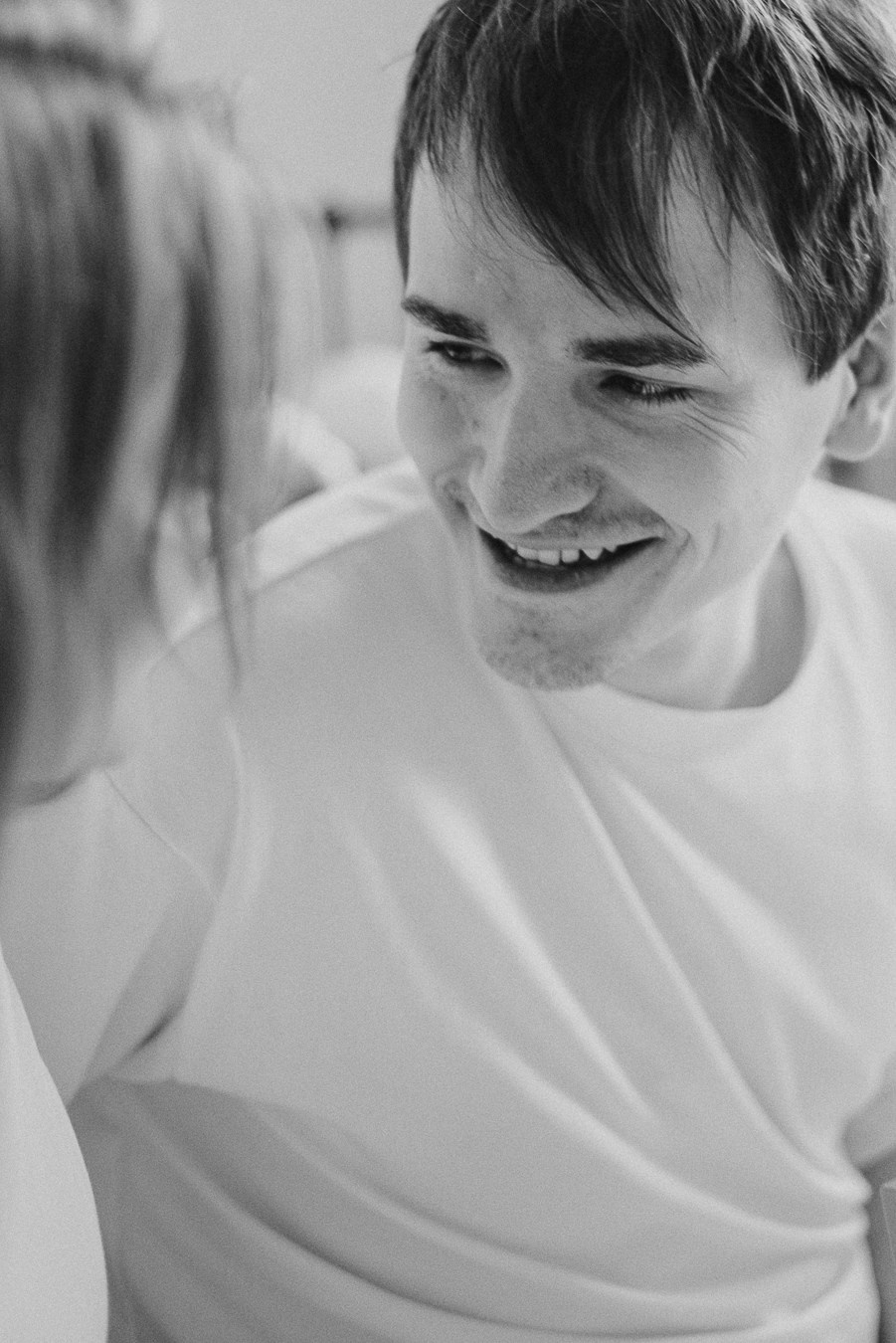 Костя, Яна, Кристина, Леон | дома