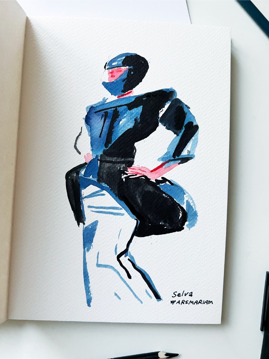 Selva. Фэшн иллюстратор из Москвы Власенко Мария