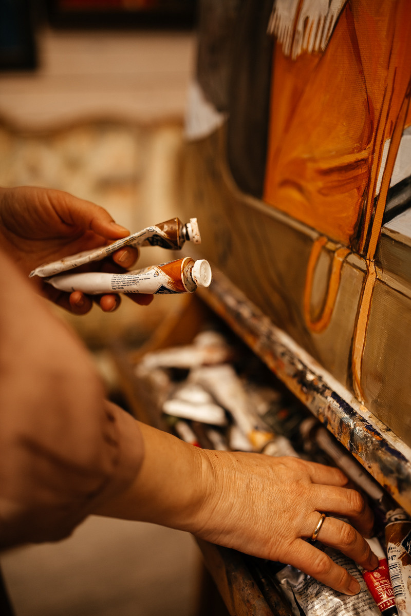 Мастерская художницы Марины. ФОТО ВИДЕО ПРОДАКШН Санкт-Петербург Москва фотограф Мария Хрусталева