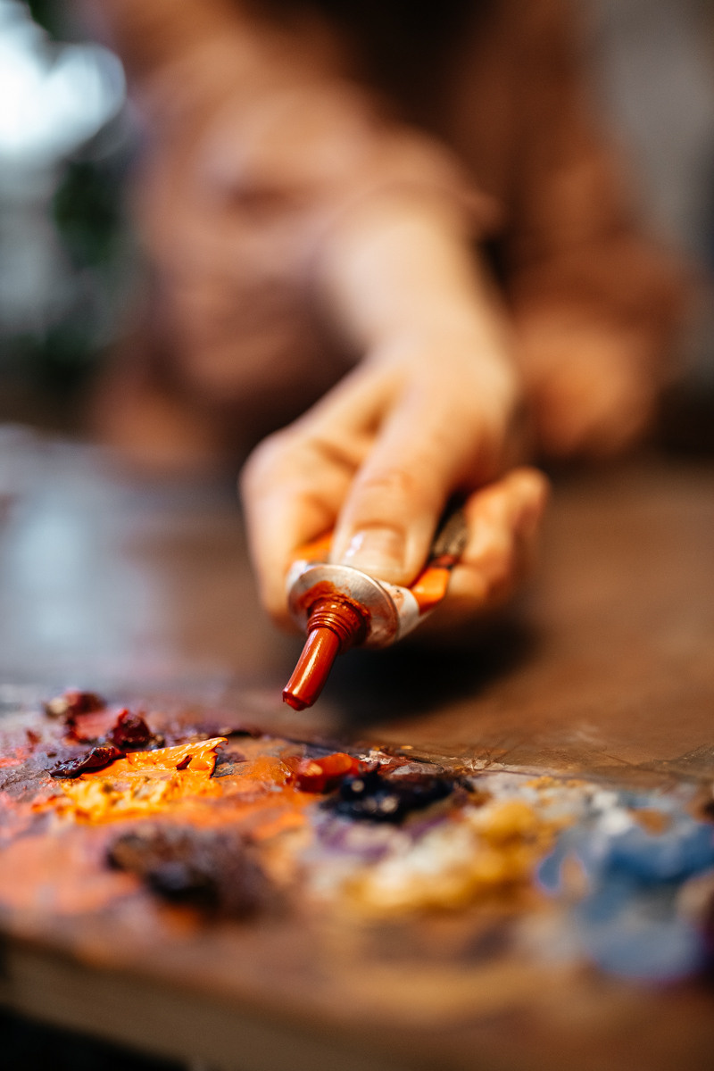 Мастерская художницы Марины. ФОТО ВИДЕО ПРОДАКШН Санкт-Петербург Москва фотограф Мария Хрусталева