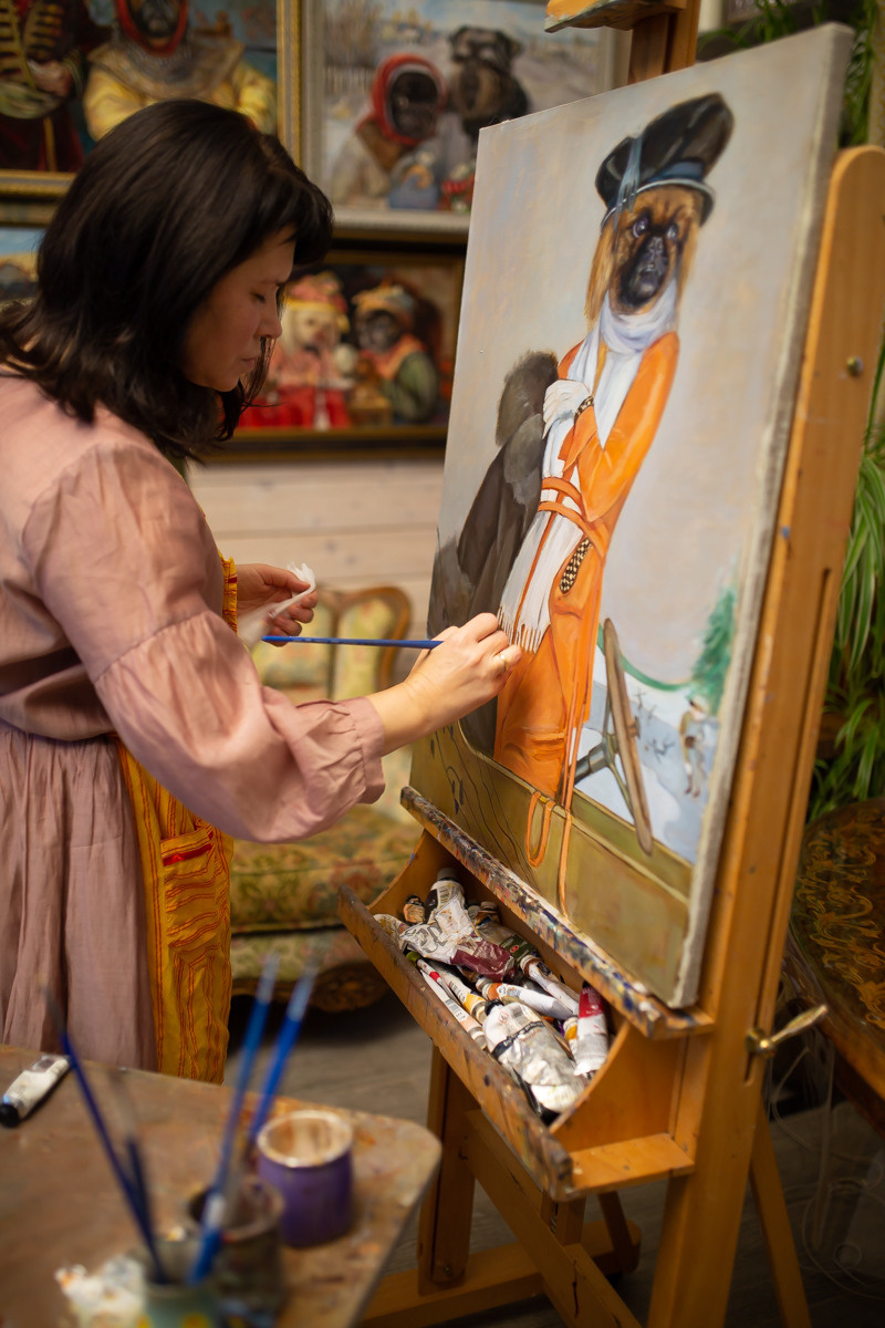 Мастерская художницы Марины. ФОТО ВИДЕО ПРОДАКШН Санкт-Петербург Москва фотограф Мария Хрусталева